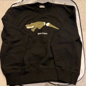 Palm Angels Crocodile Crewneck